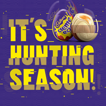 Cadburys Hunt the white cream egg campaign